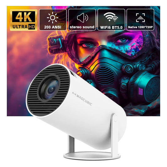 Portable 4K Projector For Movie Enjoyers